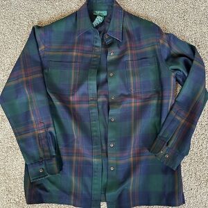 Ralph Lauren 100% Worsted Wool Button Down, medium